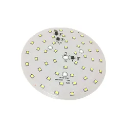 LED COB 18W AC220V Lampa 2835SMD Płytka PCB Moduł Chip Inteligentny IC panel świetlny żarówka reflektor Biały 6000-6500K 1SZT.