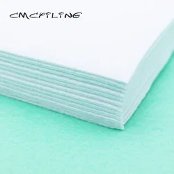 CMCYILING 10 pz/set 20*30cm bianco feltro 1.8 MM spessore panno di poliestere per fai da te cucito artigianato Scrapbook feltro foglio tessuto