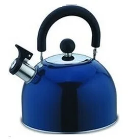 2015 Time-limited 0 Stainless Steel 3.0l Teapot Whistling Tea Water Kettle Rushed Ciq Bouilloire Chaleiras Blue