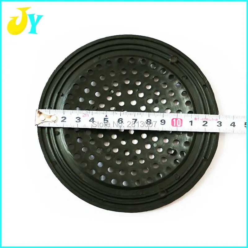 2 pcs 4 inch plastic speaker net Black round game machine accessories-arcade machine parts for game machine/arcade machine