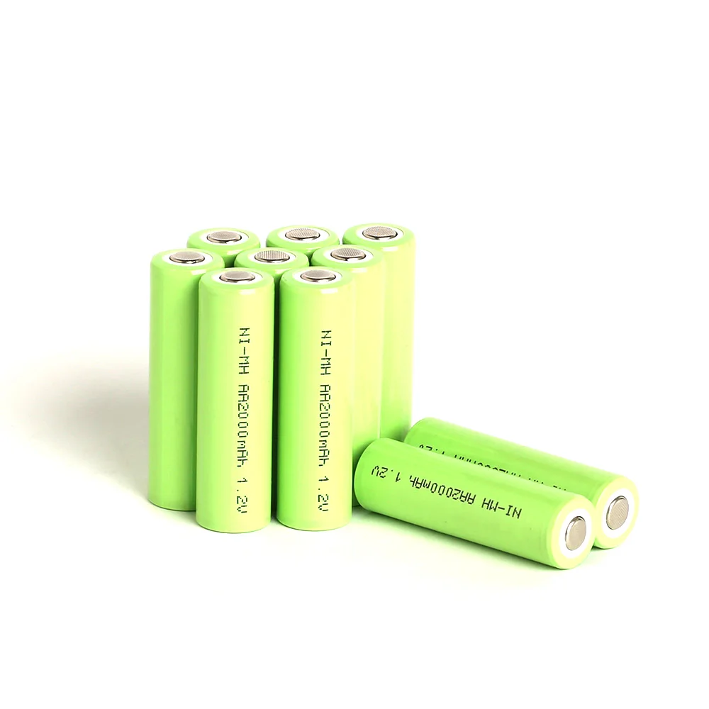 GTF 1.2V AA 2000MAh Sạc Pin AA Bateria Pin 2A Pin Dành Cho Máy Ảnh Đồ Chơi Công Suất Máy Hút Bụi cell Pin