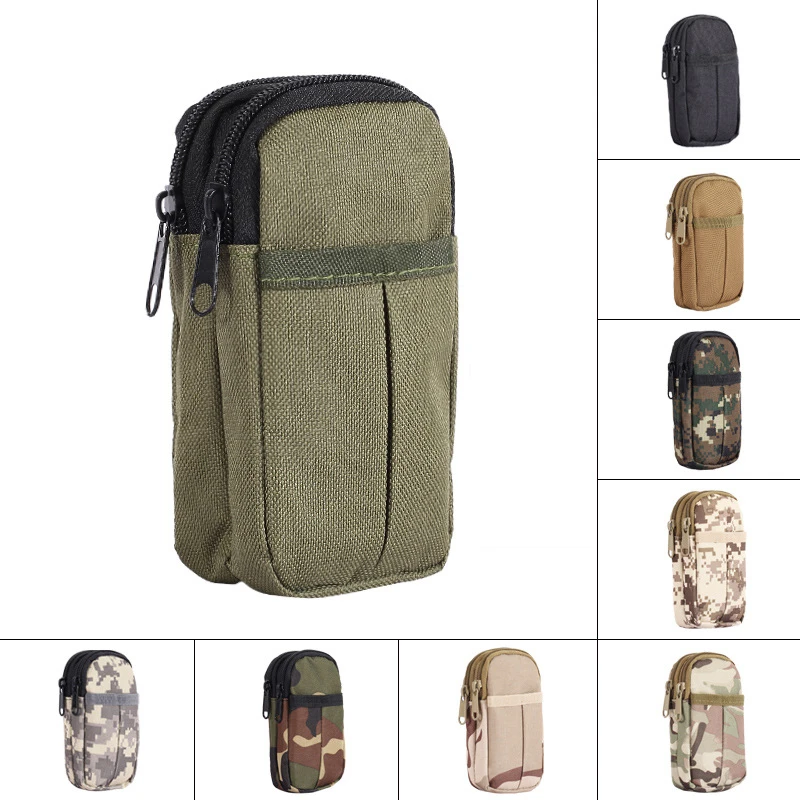 Multi-Function MOLLE Military Belt Pouch Bag Protable Protect Waterproof Nylon Case for Hiking GPS Garmin eTrex Touch 25 35