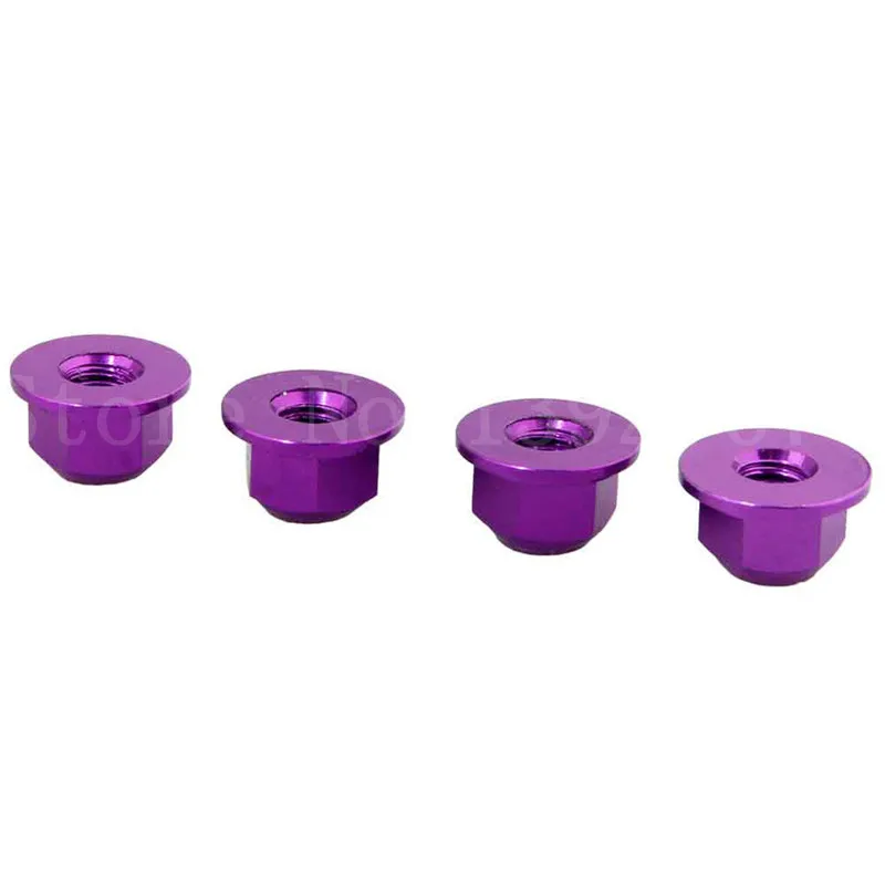 4pcs/lot HSP 122049 102049 Aluminium Nylon Nut M4 02190 Upgrade Parts For 1/10 Himoto 31054 Lock Nut RC 4WD Car