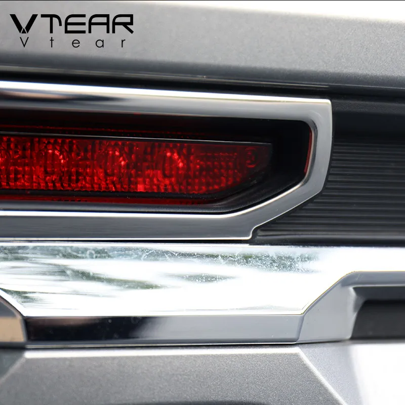 Vtear for Haval F7  F7X rear brake lights cover chromium styling exterior frame parts strips decoration car-styling accessories