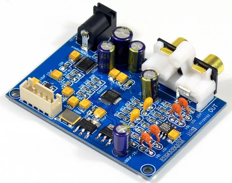 AD823 ES9028Q2M I2S Input DAC Decoder Board