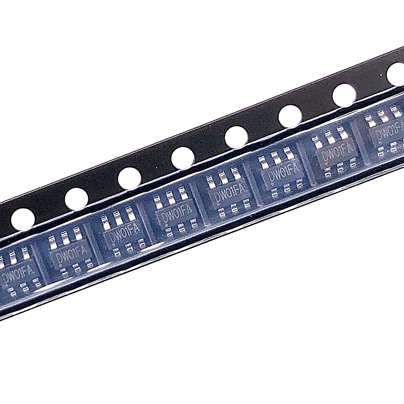 (20 шт.) защитный чип для литиевой батареи DW01FA DW01 SOT23-6 SMD, новый оригинальный
