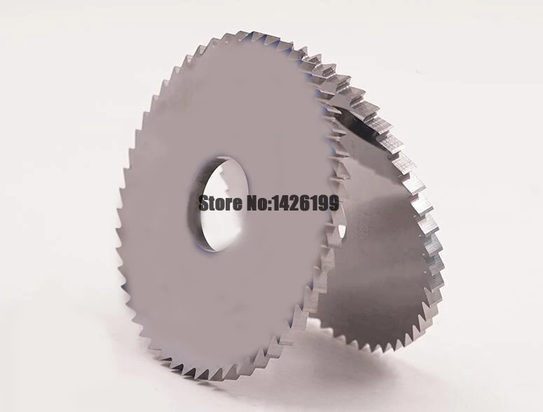 1PCS 40mm/50mm/60mm/75mm/80mm/100mm Solid carbide cutting saw blade milling cutte ,Slotting cutter,(0.8mm 1.0mm 1.5mm-5.0mm)