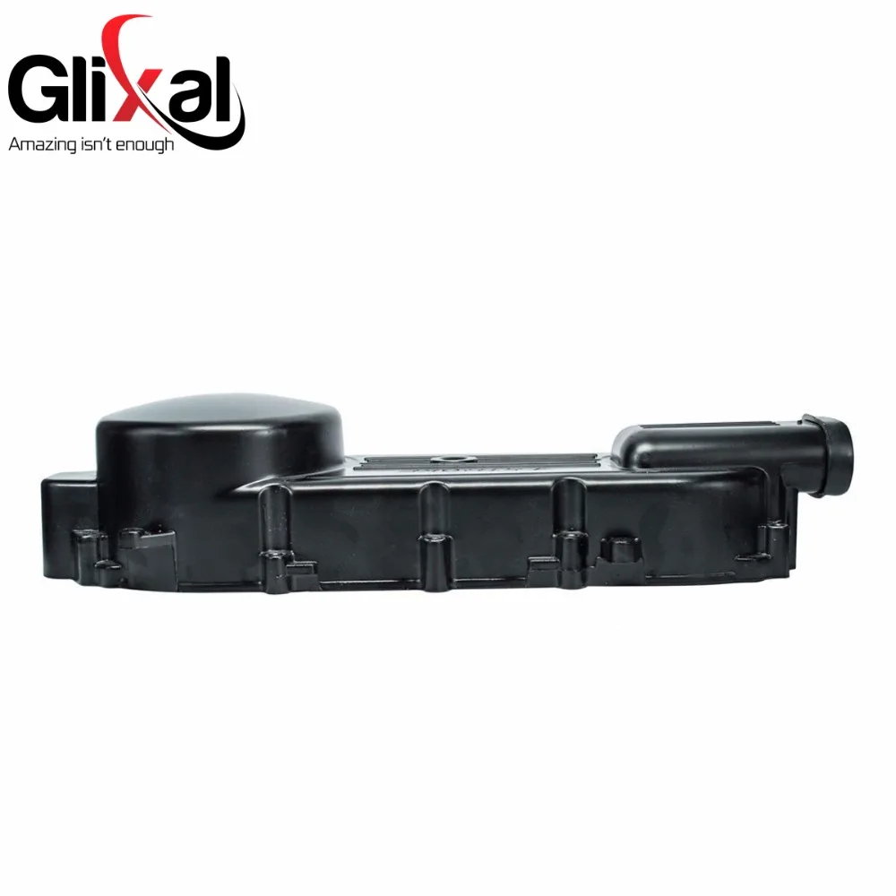 Glixal Left Side Crankcase CVT Belt Cover for Chinese GY6 125cc 150cc 157QMJ Engine ATV Go-Kart Scooter Moped (Long case)