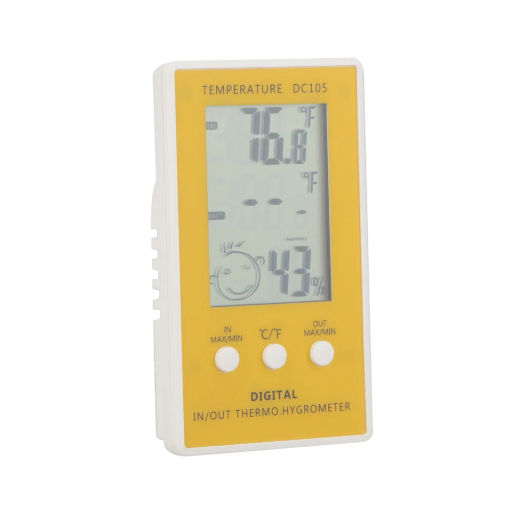 10pcsNEW LCD Digital Thermometer Temperature Humidity Meter Hygrometer Indoor Outdoor meteo weather station diagnostic-tool