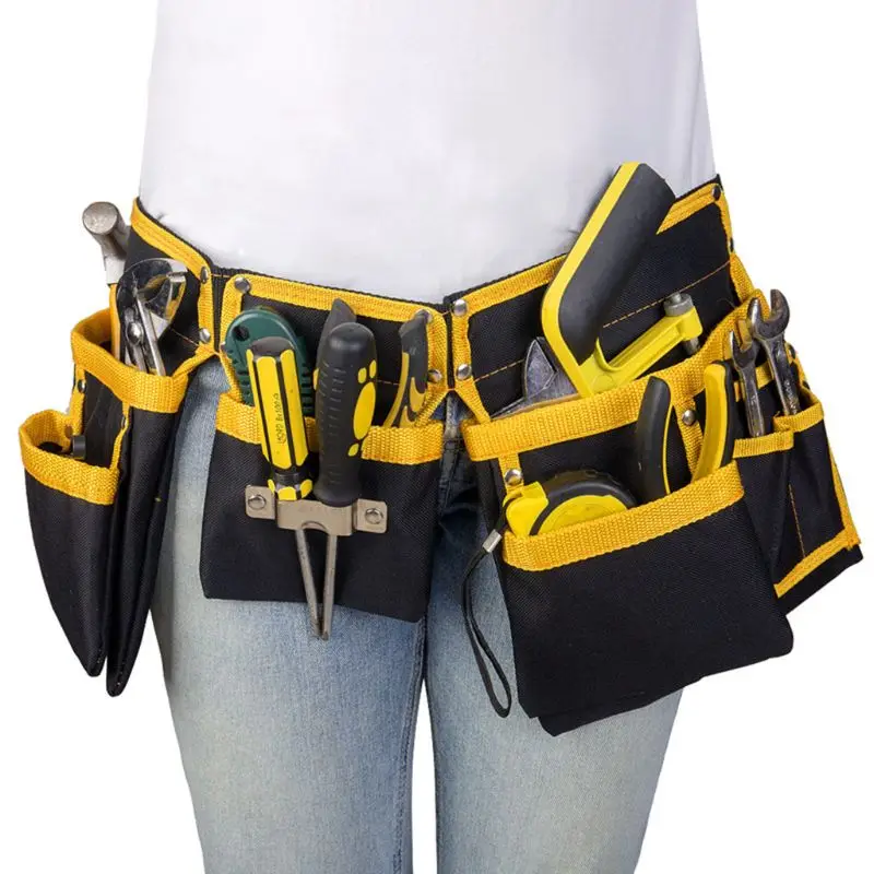 Multi-functional Electrician Tools Bag Waist Belt Storage Holder 4XFD