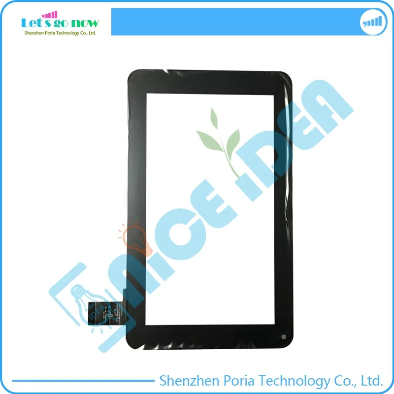 100%  New 7'' Inch Tablet Touch Screen Digitizer For HOTATOUCH  C186111A1-PG  FPC681DR-04 Black Tablet Touch Panel Glass