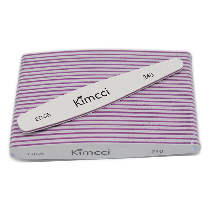 

Hot Sale 25pcs Kimcci Good Quality Manicure Tools Set Nail Art File Sandpaper Slim Buffer EDGE 240 Nail Salon Manicure Supplies