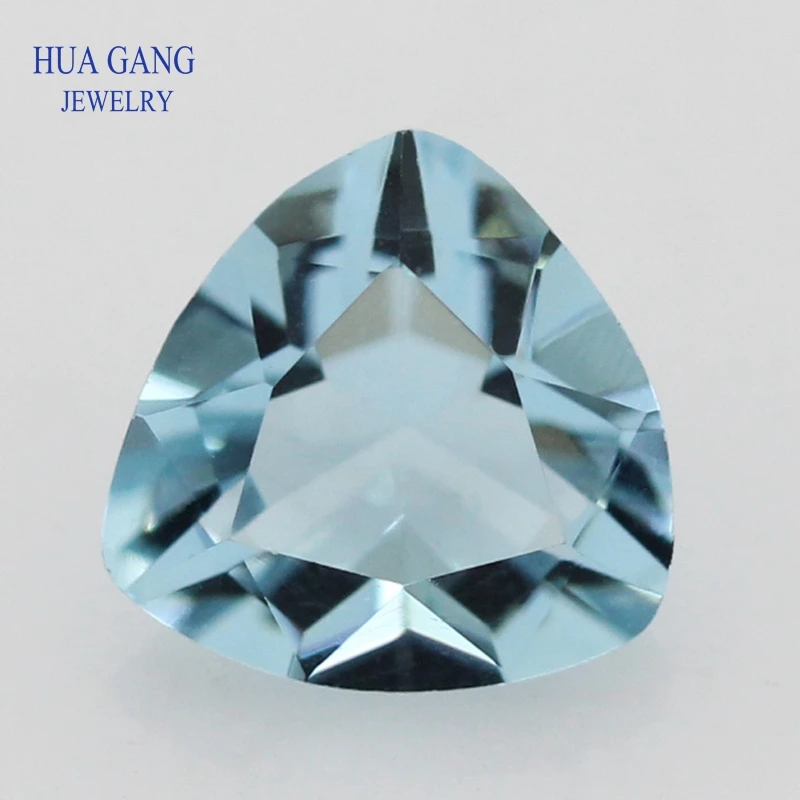 

Стеклянные бусины 106 # синий триллион в форме принцессы вырезанная свободная фотография для ювелирных изделий размером 3x3 ~ 10x10 мм