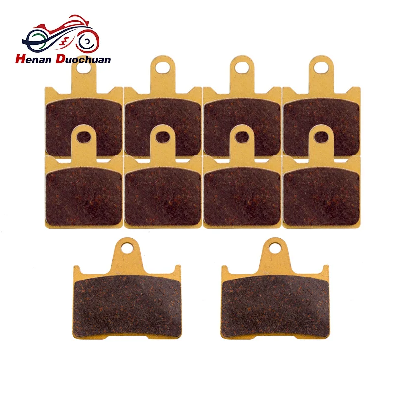 

5pair Front Rear Motorcycle Brake Pads Disk For KAWASAKI GTR 1400 (ZG 1400 A8F/A9F/CAF/CBF/CCF/CDF) 08-13 ZZR 1400 ABS