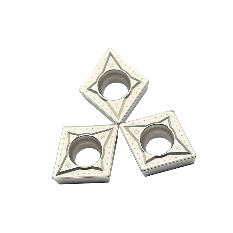 10PCS CCMT09T304 MT CT3000 Grado Cermet inserti in metallo duro tornio utensili da taglio di utensili di tornitura Interne utensili CNC Lame Punte noioso