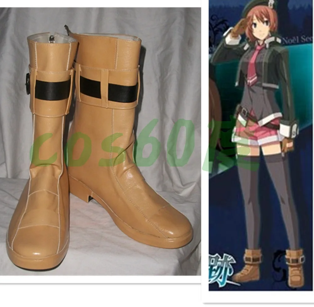 

The Legend of Heroes VII Zero no Kiseki Noel Seeker Cosplay Shoes Boots S008