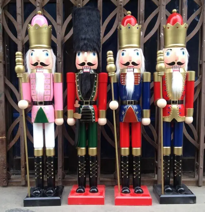 a crafts gifts England European patch 90cm Nutcracker soldiers puppet soldiers most styles  delivery entity 0.9M