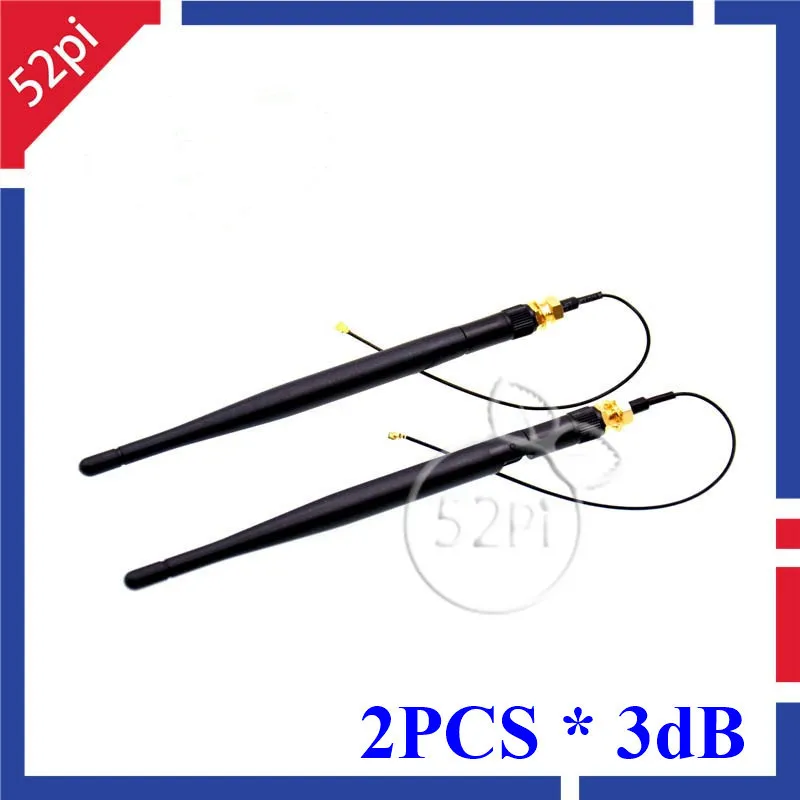 

2pcs/Lot 3dB WiFi Antenna for BPI-M64,BPI-M3,BPI-M2U,BPI-M2 Ultra,BPI-M1+Plus. Banana Pi M64 M3 M2 Ultra M2U M1+ Antenna