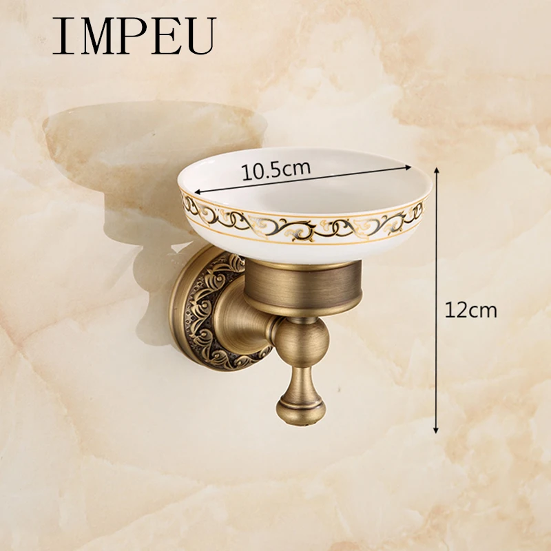 European Traditional Soap Dish, Antique Brass finish, Solid Brass Material