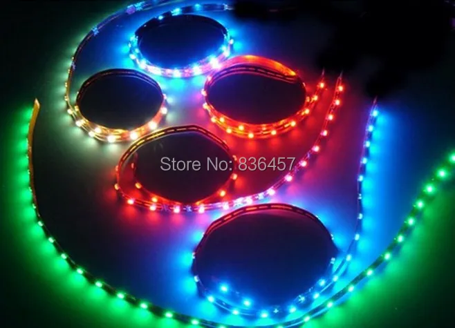 Wholesale 5M 3528 led Strip Light 3528 120 LED Strip Light Single RGB Color LED 3528 Strips Light Non-Waterproof Free Shipping