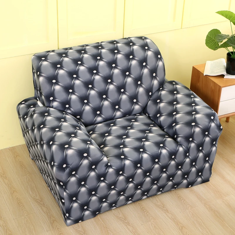 sofa cover single sofa chair slipcovers seat decoration elastic spandex for living room sofa cover stretch floral printed