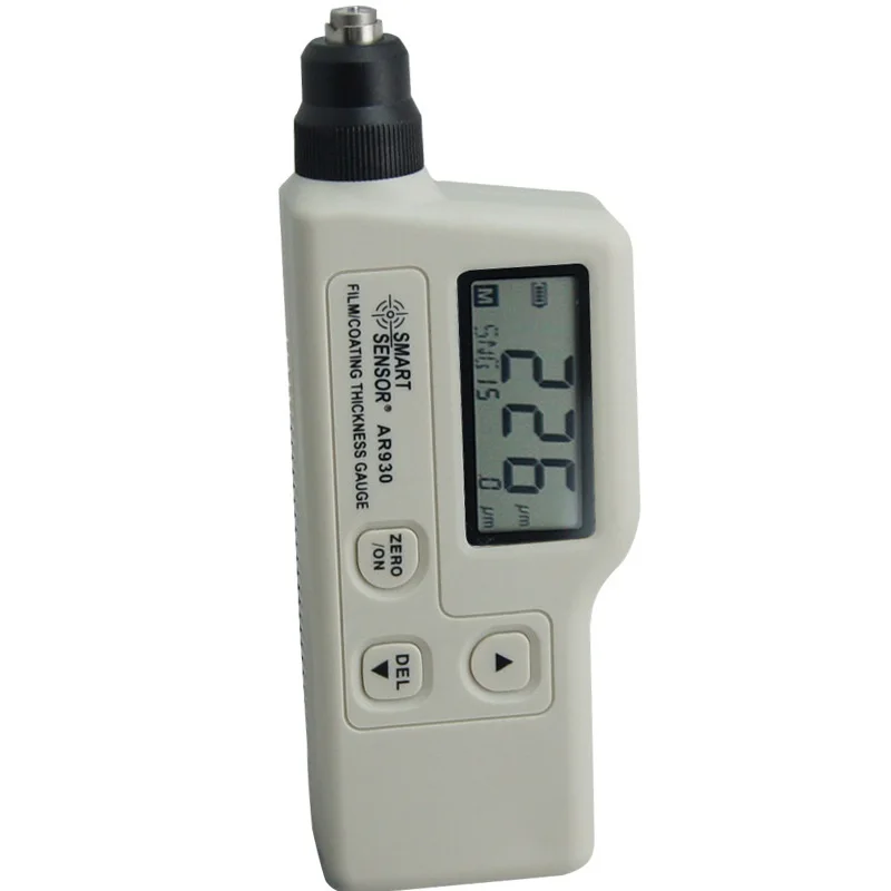 สมาร์ทเซนเซอร์0 ~ 1800umฟิล์มเคลือบวัดความหนาความหนาสีMeter AR930