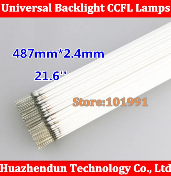 

100pcs Free Shipping NEW 21.6inch lcd screen CCFL lamp backlight 487mmx2.4mm ccfl 487 MM Quality 487mm ccfl tube