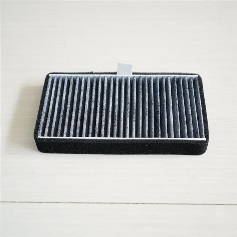 Filtro a carbone abitacolo esterno a 3 fori per Vw Sagitar CC Passat Magotan Golf Touran Audi Skoda Octavia filtro aria esterno