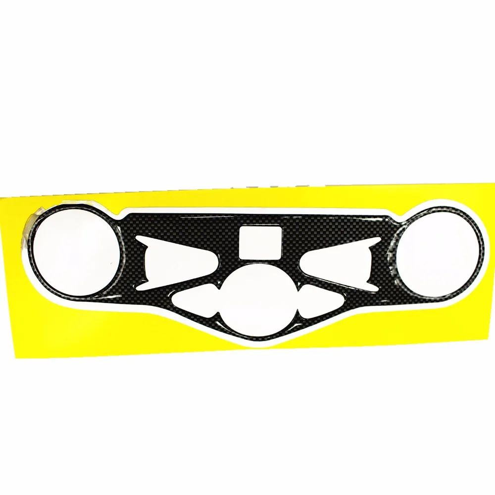 

Motorcycle Sticker Cabon Fiber Look Triple Tree Top Clamp Decal for HONDA CBR1000RR CBR 1000 RR CBR1000 2008- 2011