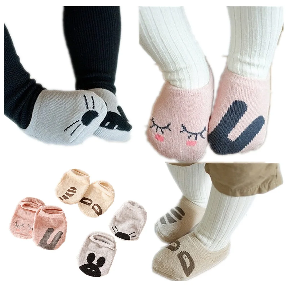 

Animal Baby Socks Cartoon Children Anklets Short Sock Baby Boy Bobbysock Non-Slip Newborn Socks Girls Sox Half-Sock Cotton