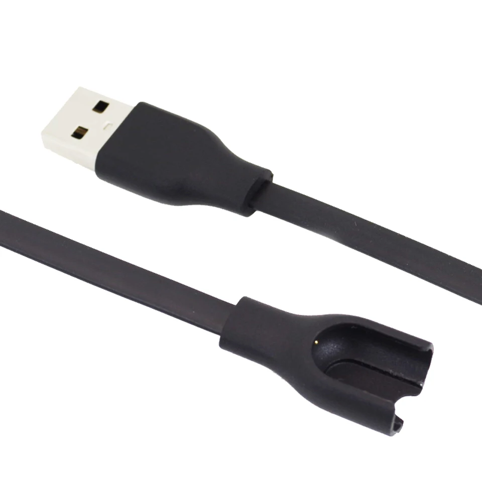 شاحن كابل ل شاومي Mi الفرقة 2 معصمه سوار رصد معدل ضربات القلب اللياقة البدنية المقتفي USB شحن محول سلك ل Miband 2