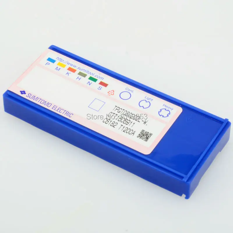 GIAPPONE originale TPGT080202 L-W TPGT080204L-W T1200A noioso inserti carburo di Tornitura inserti per tornitura portautensili