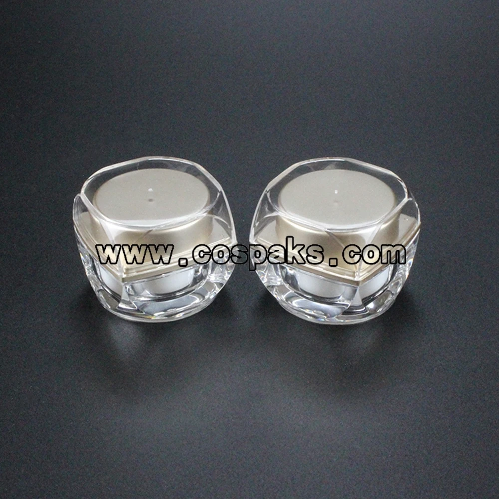 

100pcs plastic small makeup container | mini 10g acrylic small makeup jars wholesale | 10g small plastic container for cosmetic