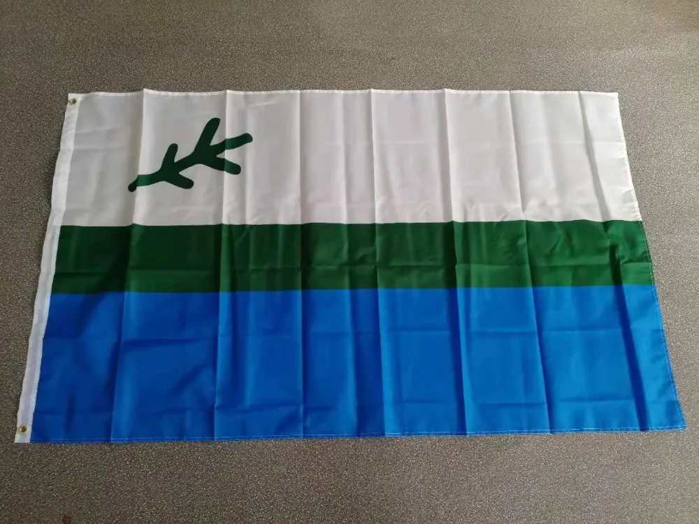 johnin  90x150cm field party per fess Flag of Labrador