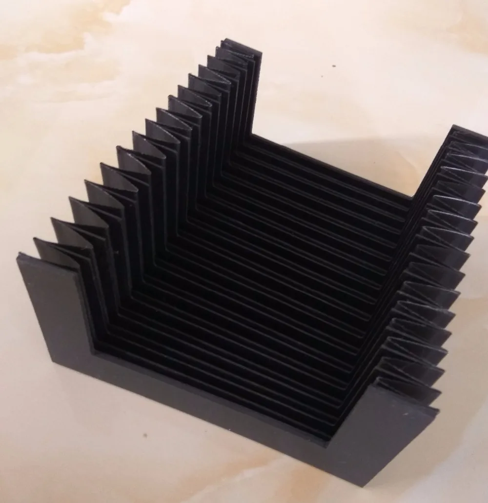 U shape accordion protection bellows width-314mm x heigth-56mm x Lmax-330mm