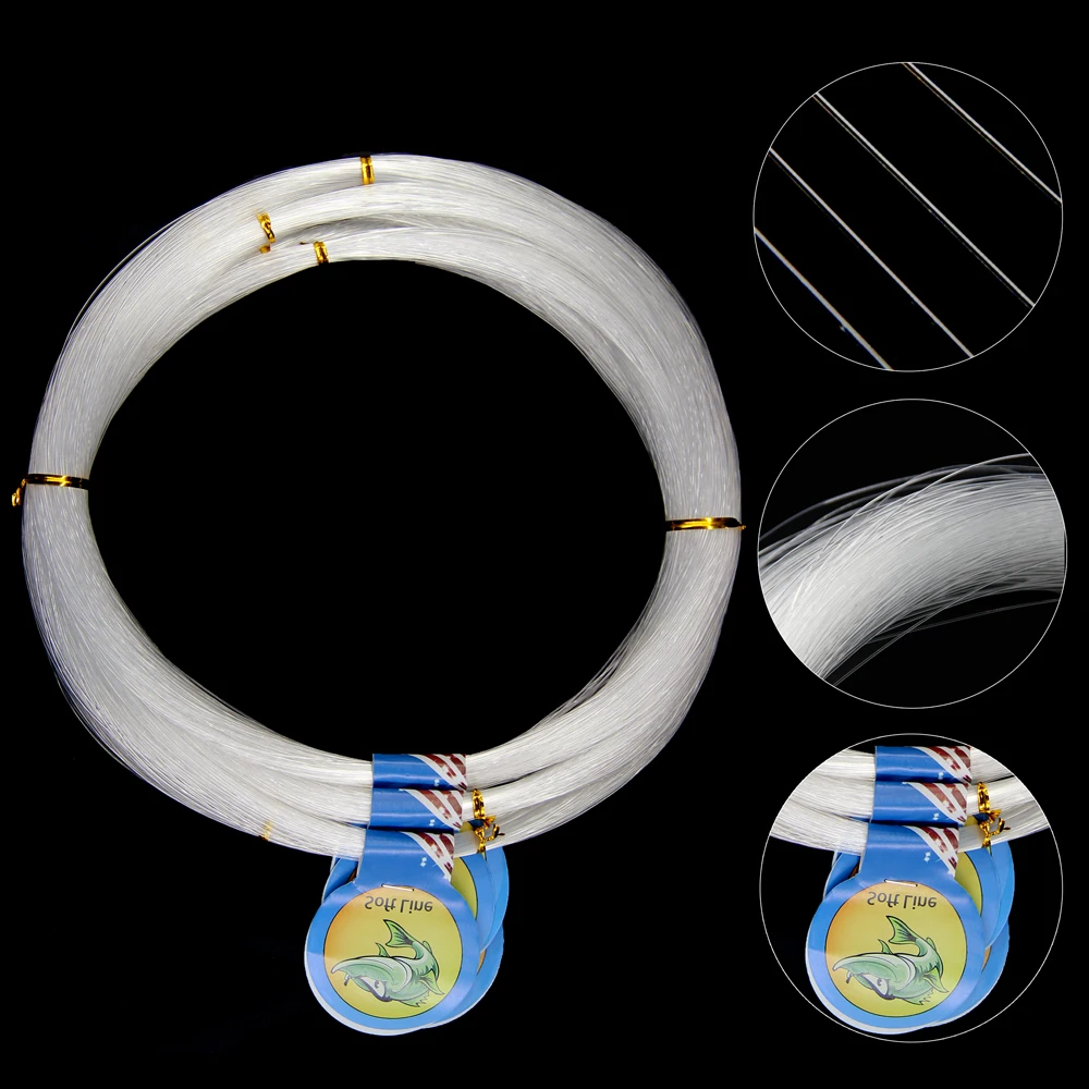 JSM 500M 13-360L żyłka japonia materiał Nylon monofilament dla żyłka lidera drutu szybko tonący karpia — zdjęcie 6