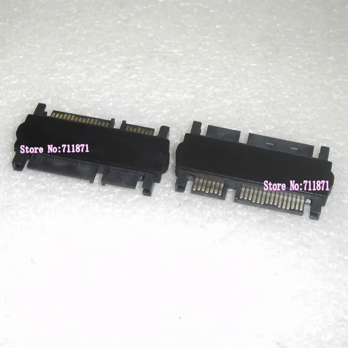 7P+15P 22P Male to Male SATA Adapter 7+15P 22Pin SATA Connector Seven and fifteen twenty two Male SATA joint