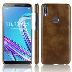 for ASUS Zenfone Max Pro M1 ZB602KL ShockProof luxury PU Leather Hard Back Cover Case for Asus ZB602KL ZB 602KL X00TD Phone Case