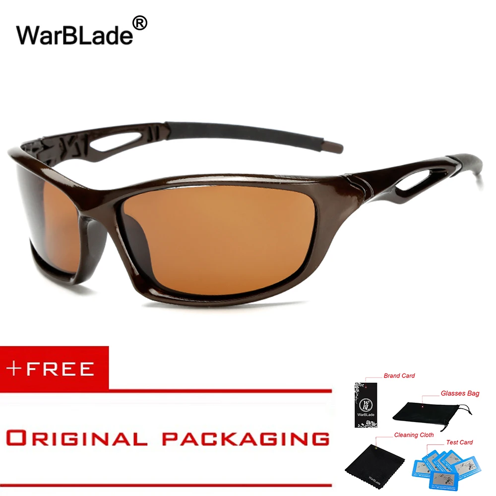 

2018 Polarized Sunglasses for Men Brand Women Night Vision Sun Glasses New Female Eyewear Gafas de sol KP1003 WarBLade