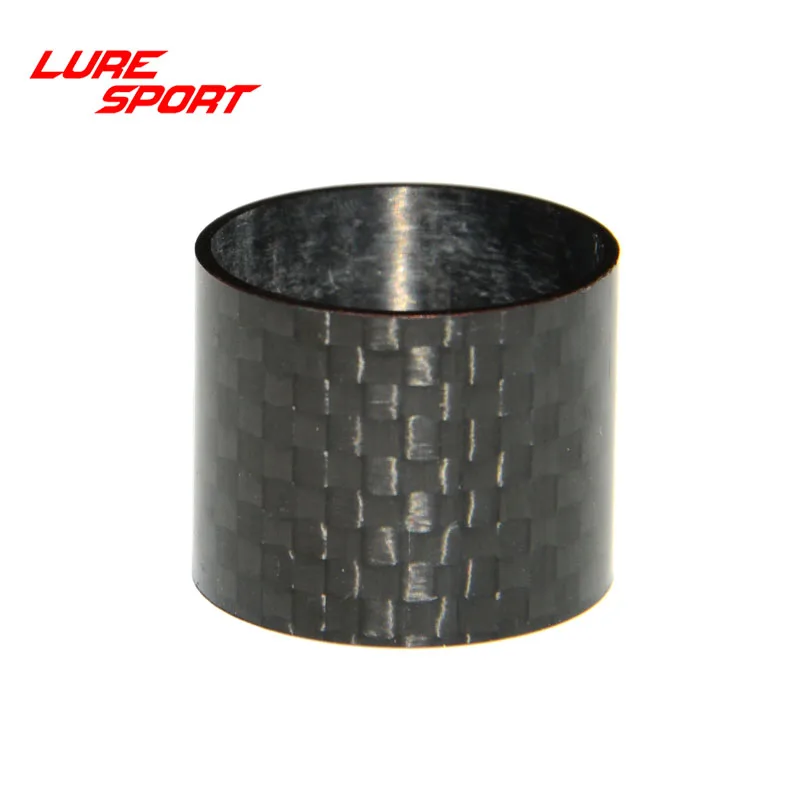 LureSport Short 5pcs 3K woven carbon tube  carbon blank Rod building component Pole Repair DIY Accessories