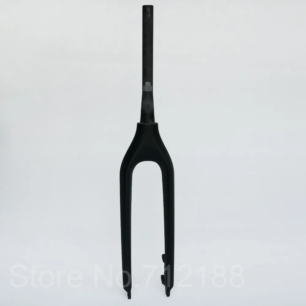 

27.5er Carbon Rigid Fork 650B MTB Mountain Bike Disc UD Matt / Glossy 100mm Travel Taper Tube 480MM