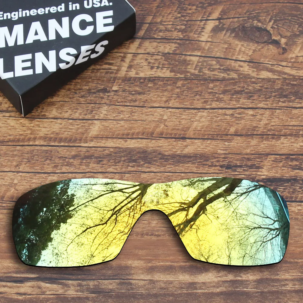 

Millerswap Polarized Replacement Lenses for Oakley Dart Sunglasses Gold Mirrored (Lens Only)