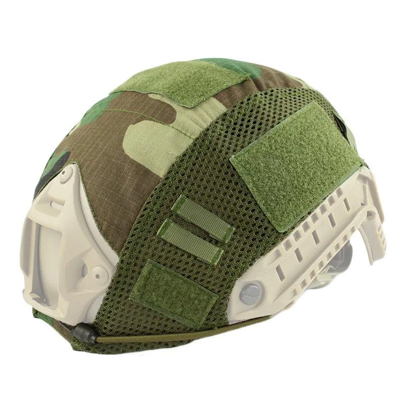 VULPO Tactical Helmet Mesh Cover Airsoft Paintball Wargame Gear FAST Helmet Mesh Cover for BJ/PJ/MH Style Helmet