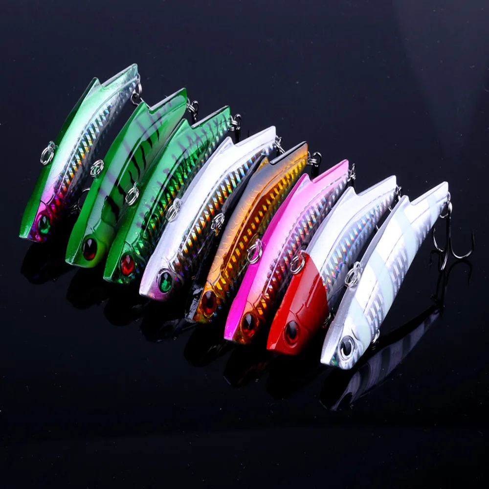 2018 New 9cm 28g Hard Fishing Lure VIB Rattlin Hook Fishing Sinking Vibra Rattlin Hooktion Lures Pencil Baits Peche Seawater fis