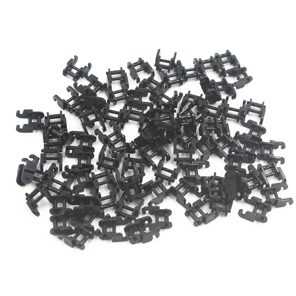 Building Blocks Bricks Pack MOC Technical Track Parts 100pcs Tank CHAIN LINK M=1 Compatible with Lego for Kids Boys Toy 3711