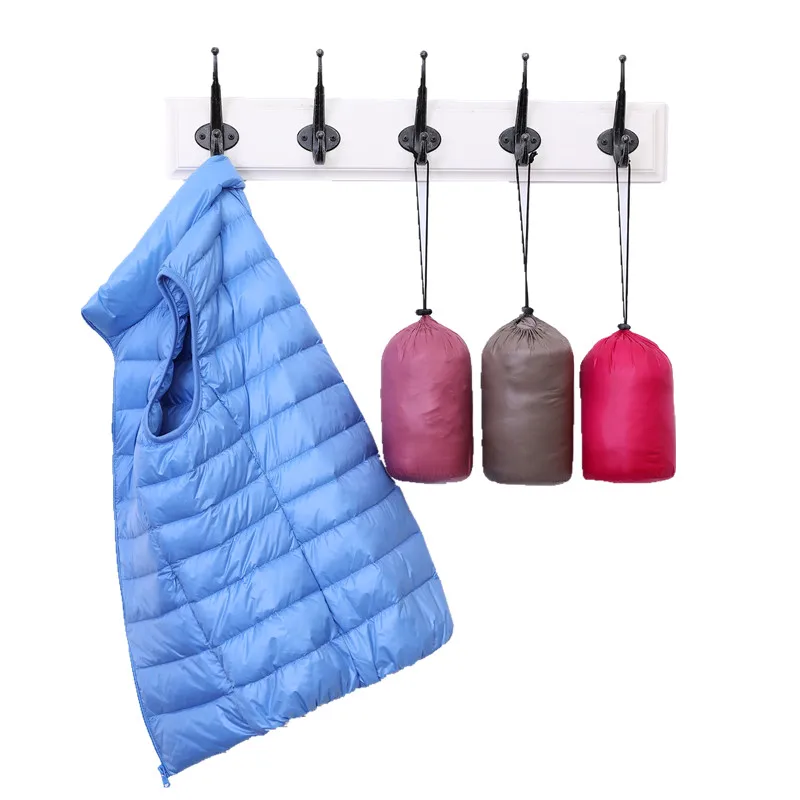 Nieuwe Vrouwen Vesten Winter Ultra Licht Witte Eendendons Vest Vrouwelijke Slanke Mouwloze Jas vrouwen Winddicht Warm Vest D186