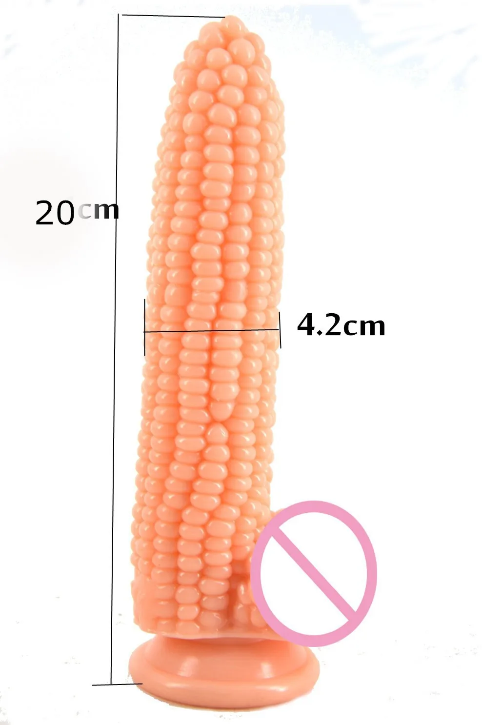 FAAK Big dildo suction cup fake penis corn dick sex toys for women particle surface vagina stimulate beads anal dildo sex shop