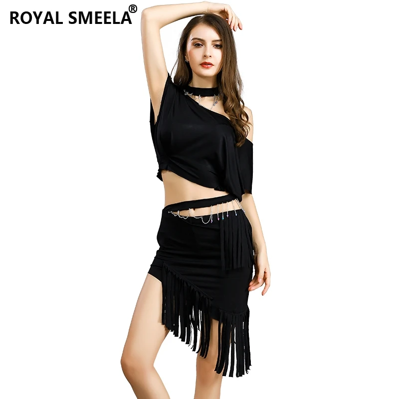 Oriental Belly Dancing Costumes Women Tassel Belly Dance Skirts Top set Sexy Dancewear Training Wear Clothes Belly Dance Dress