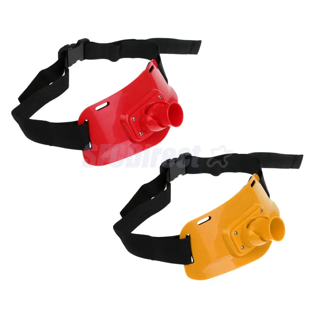 Offshore Stand Up Fishing Fighting Belt Waist Rod Holder Fishing Harness Red/Yellow