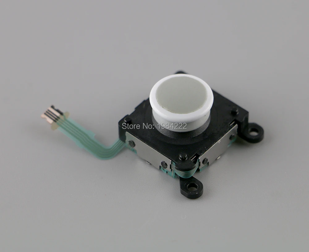 5 ชิ้น/ล็อตสีขาวใหม่ Analog 3D ปุ่มจอยสติ๊ก Stick สําหรับ Sony PlayStation PS Vita PSV 2000 จอยสติ๊ก OCGAME